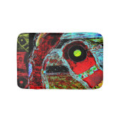 Frequency Serpent – Abstract Energy Compact Mirror Badematte (Vorderseite)