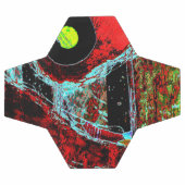 Frequency Serpent – Abstract Energy Compact Mirror Fußball (Flach)