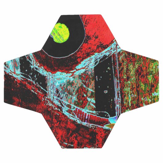 Frequency Serpent – Abstract Energy Compact Mirror Fußball (Flach)