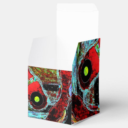 Frequency Serpent – Abstract Energy Favor Box Geschenkschachtel (Geöffnet)