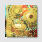 Frequency Serpent Abstract Energy Foil Guest Book Gästebuch (Vorderseite)