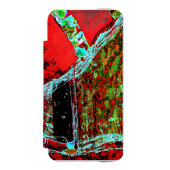 Frequency Serpent – Abstract Energy iPhone 6 Walle Incipio iPhone Geldbeutel-Hülle (Folio Vorderseite)