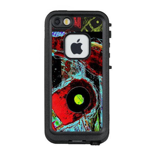 Frequency Serpent – Abstract Energy LifeProof LifeProof iPhone Hülle (Rückseite)