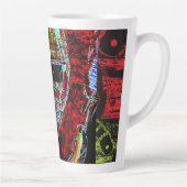 Frequency Serpent – Kompaktes abstraktes Energiemo Milchtasse (Rechts)