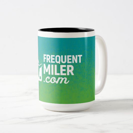 Frequent Miler 15 oz Kaffee Tasse (VorderseiteRechts)