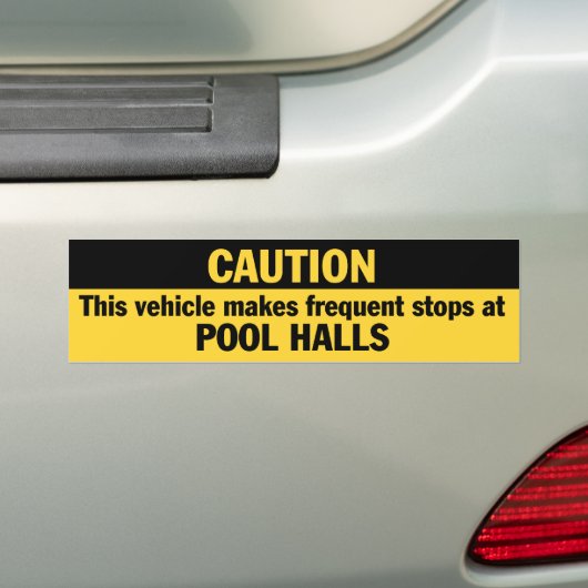 Frequentieren Sie Halt (Pool) Autoaufkleber (Auf Auto)