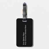 Frequentierend gehen wir LLC-Geist-Logo Gepäckanhänger (Rückseite vertikal)