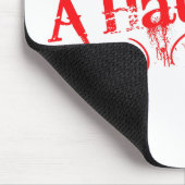 Frequentierend gehen wir LLC-Rot-Logo Mousepad (Ecke)