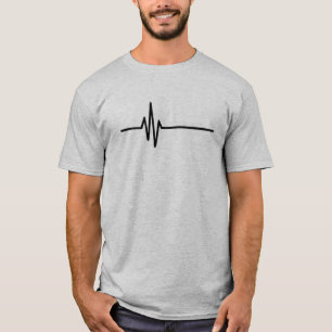 Frequenz-Impuls-Herzschlag T-Shirt