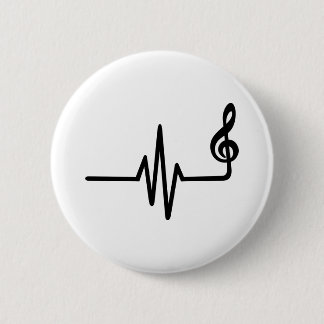 Frequenz-Musiknote Button