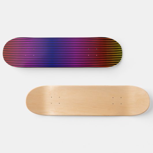 Frequenzstreifen Skateboard (Horizontal)