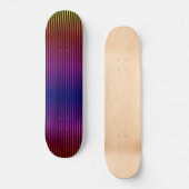Frequenzstreifen Skateboard (Vorderseite)