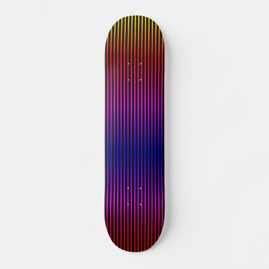 Frequenzstreifen Skateboard (Vorderseite)