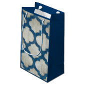 Frequenzsymmetrie II Kleine Geschenktüte (Rückseite Schrägansicht)