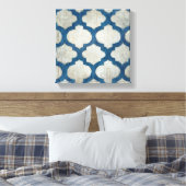 Frequenzsymmetrie II Leinwanddruck (Insitu (Schlafzimmer))