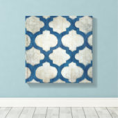 Frequenzsymmetrie II Leinwanddruck (Insitu (Holzboden))