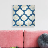 Frequenzsymmetrie II Leinwanddruck (Insitu (Wohnzimmer))