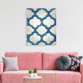 Frequenzsymmetrie II Leinwanddruck (Insitu (Wohnzimmer))