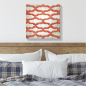 Frequenzsymmetrie VI Leinwanddruck (Insitu (Schlafzimmer))