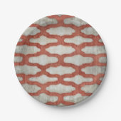 Frequenzsymmetrie VI Pappteller (Vorderseite)