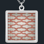 Frequenzsymmetrie VI Versilberte Kette<br><div class="desc">Muster</div>