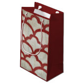 Frequenzsymmetrie VII Kleine Geschenktüte (Rückseite Schrägansicht)