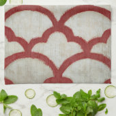 Frequenzsymmetrie VII Küchentuch (Gefaltet)