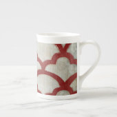 Frequenzsymmetrie VII Porzellantasse (Rechts)