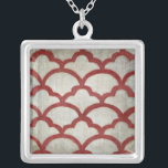 Frequenzsymmetrie VII Versilberte Kette<br><div class="desc">Muster</div>