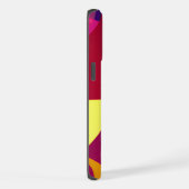 "Frequenzverschiebung: Eine lebhafte Abstraktion" iPhone Hülle (Rechte Seite)