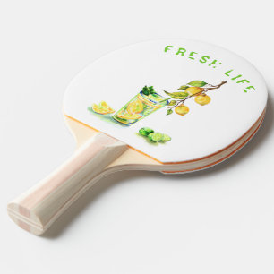 Fres Lemon Drink Ping Pong Paddle - Benutzerdefini Tischtennis Schläger
