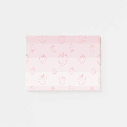Fresas con Crema Post-it Notes Klebezettel (Vorderseite)