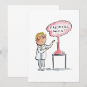 Freschere Woche Einladung (Vorne/Hinten)