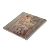 Fresco a Music Lesson, Pompeji Fliese (Seite)