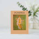 Fresco in der Villa Ariadne, Pompeji Postkarte (Stehend Vorderseite)