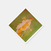 Fresco in der Villa Ariadne, Pompeji Serviette (Ecke)