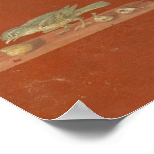 Fresco, Villa Oplontis Poster (Ecke)