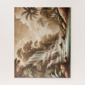 "FRESCO-WASSERFALL" PUZZLE – LANDSCHAFTSERIE (Vertikal)