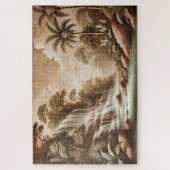 FRESCO WATERFALL JIGSAW PUZZLE - LANDSCAPE SERIEN (Vertikal)