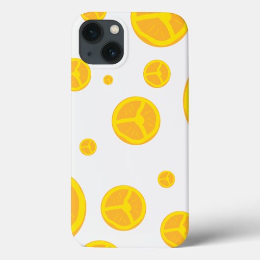 Fresh and Fun Orange Fruchtdesign Phone Case (Rückseite)