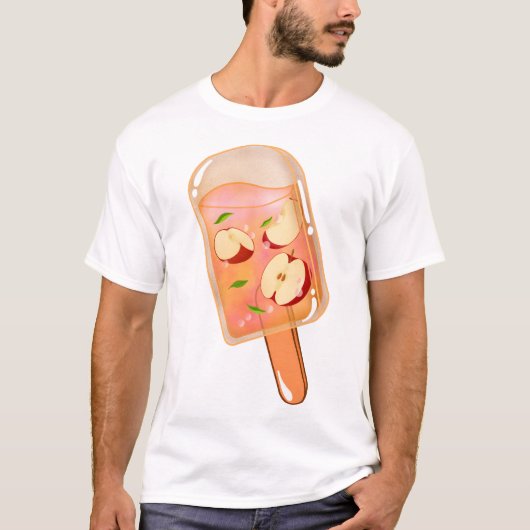 Fresh Apple Ice Pop T-Shirt (Vorderseite)