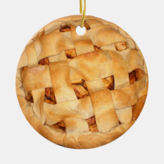 Fresh Apple Pie Keramik Ornament (Vorne)