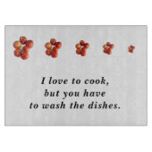 Fresh Apples and Tomatoes Rectangle Cutting Board Schneidebrett (Vorderseite)