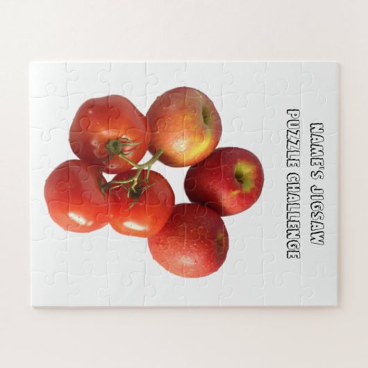 Fresh Apples & Tomatoes Puzzle (Horizontal)