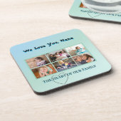 Fresh Aqua 6-Photo Nana Keepsake Getränkeuntersetzer (Linke Seite)