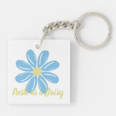Fresh as Daisy Schlüsselanhänger (Rückseite)