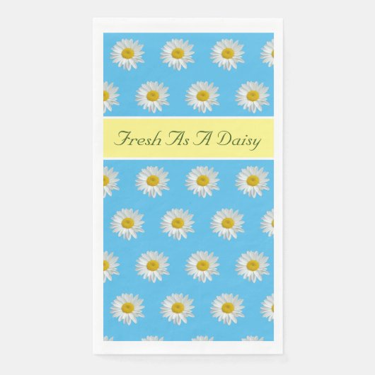 Fresh as Daisy Serviette (Vorderseite)