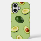 Fresh Avocado Pattern  Case-Mate iPhone Hülle (Rückseite)