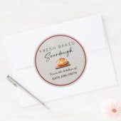 Fresh Baked Sourdough Bakery Label Stickers  (Umschlag)