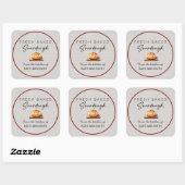 Fresh Baked Sourdough Labels Bakery Sticker (Blatt)